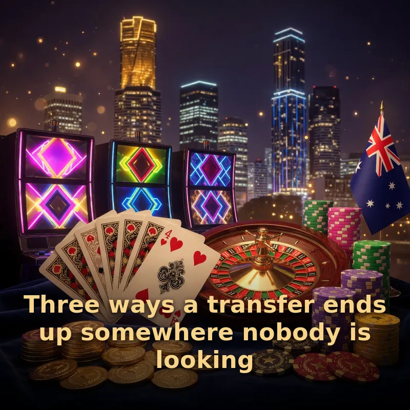 Three ways a transfer ends up somewhere nobody is looking